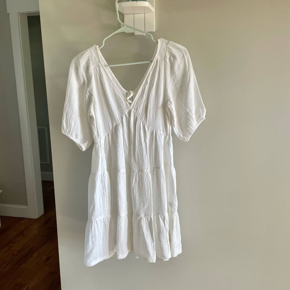 Aerie Linen Dress